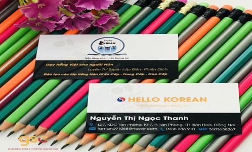 In ấn danh thiếp, name card, card visit giá rẻ Tp.HCM